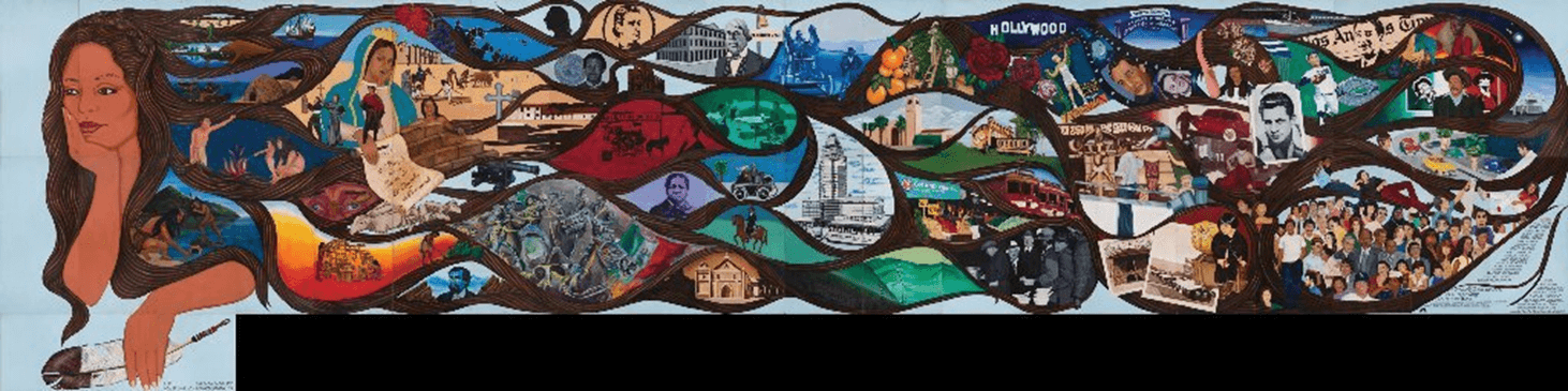 Barbara Carrasco, Barbara Carrasco LA History: A Mexican Perspective, 1981(Artstor)