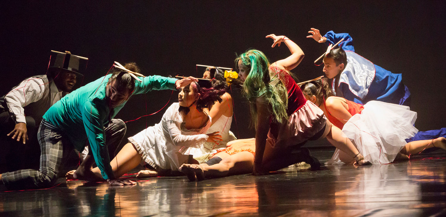Dance students perform in their annual recital at Pasadena City College.