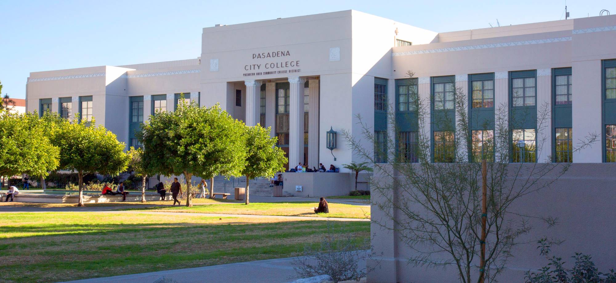 Front of the PCC Campus