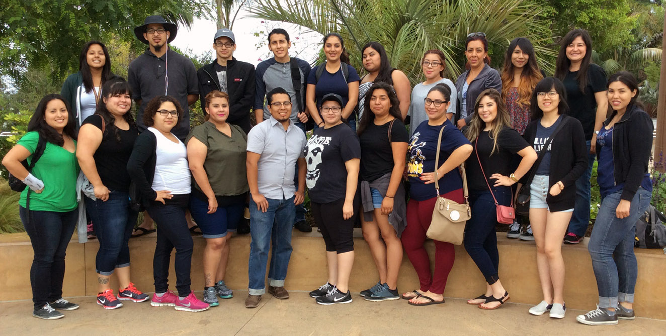 Group photo of PCC students in the PASS program