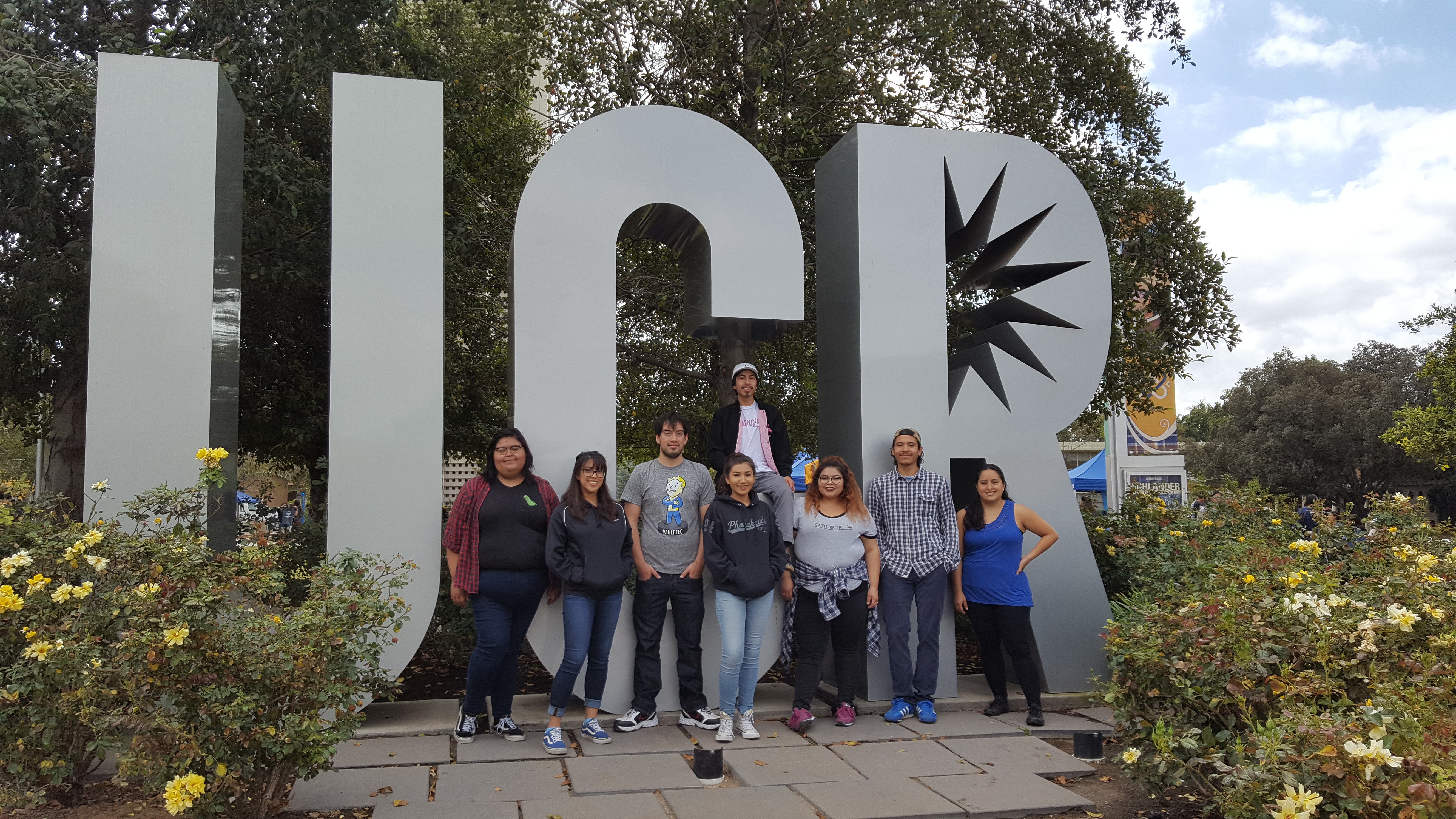 PASS students visit UCR