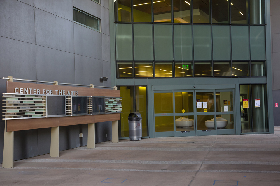 Center for the Arts East Patio