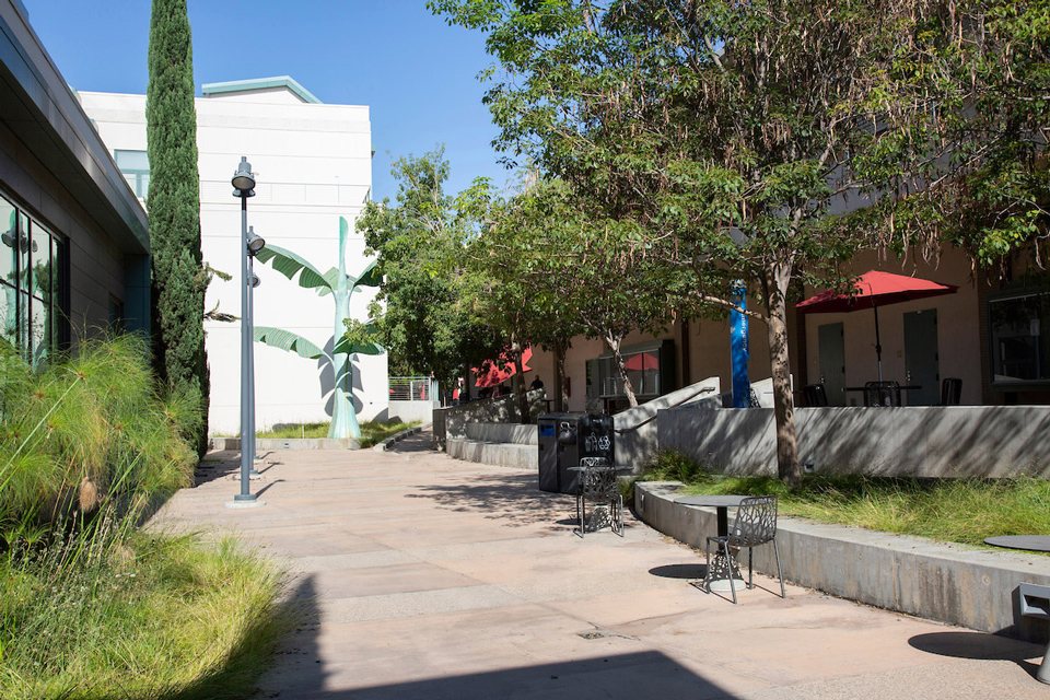 Center for the Arts North Patio