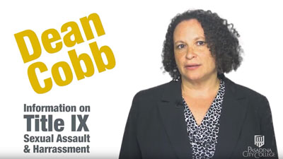 Information on Title IX Sexual Assault & Harrasment