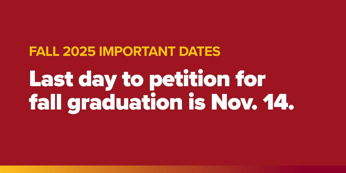 Ready to Graduate This Fall?