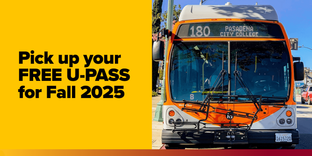 Pick up your FREE U-Pass for Fall 2025