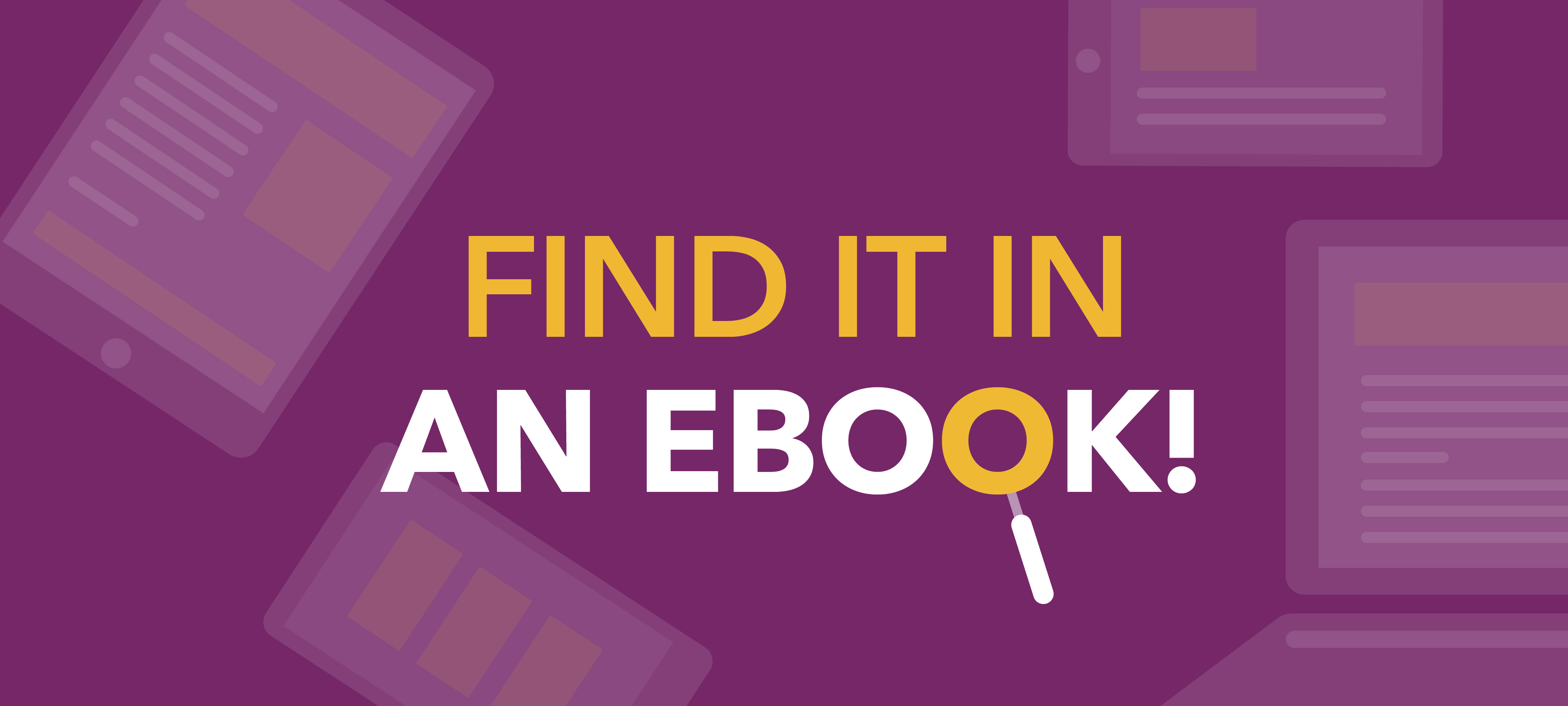 Find It in an Ebook