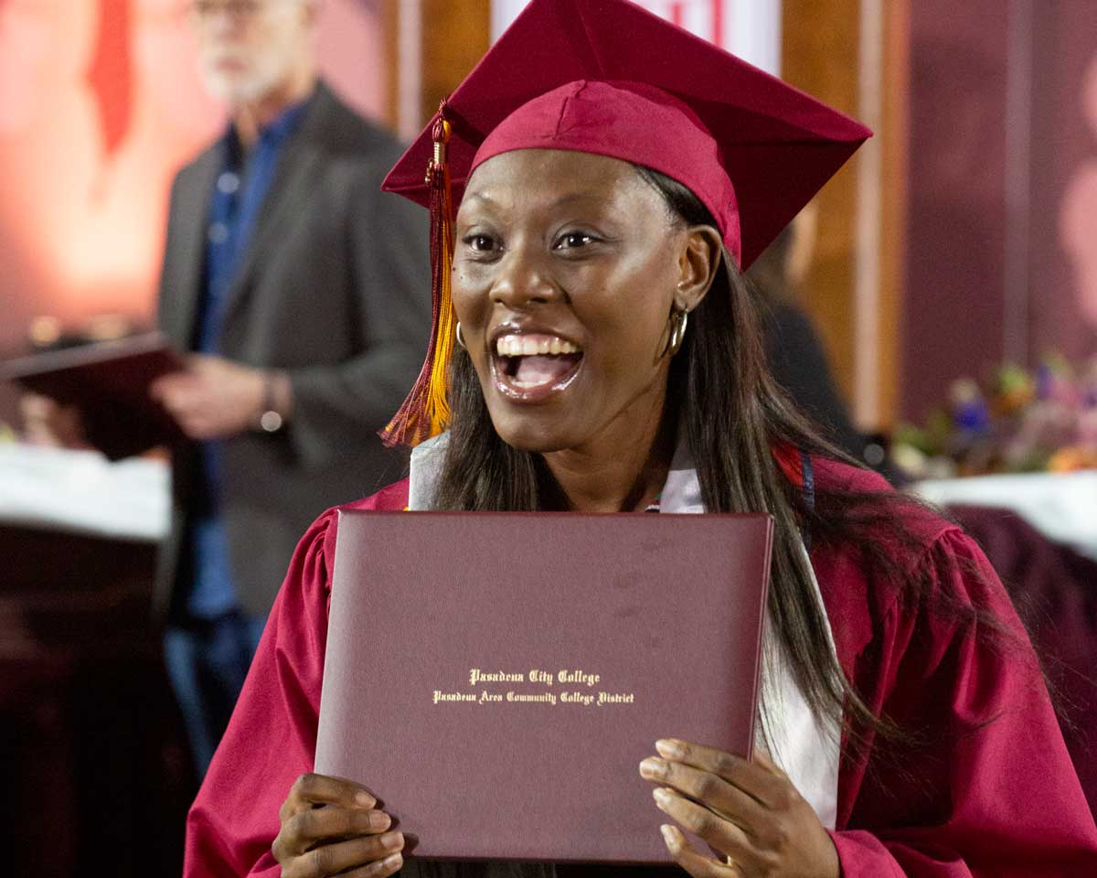 PCC recognized by the state of California for success in serving Black Students