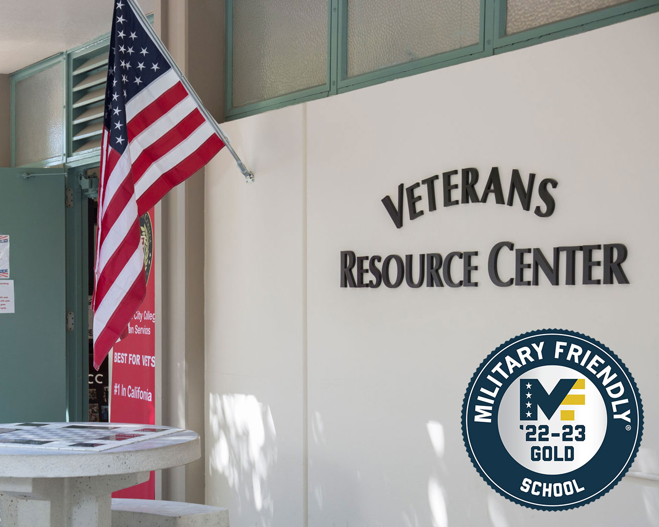 PCC Earns 2022-2023 Military Friendly® School Designation